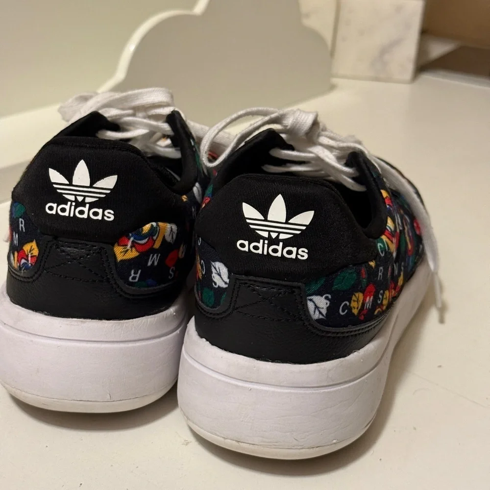 Adidas Her Court Originals Women's Casual Shoes  Black GW8569 In good condition